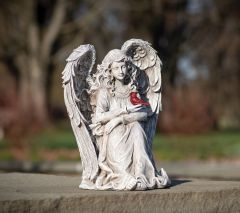 Cardinal Memorial Angel Statue